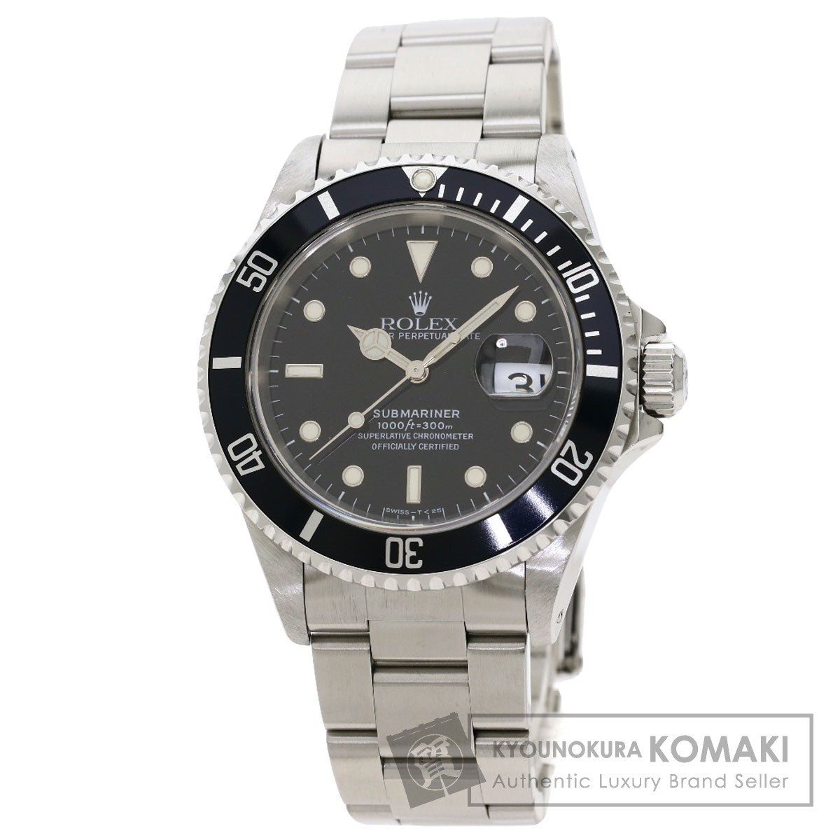ROLEX ロレックス 16610 サブマリーナ デイト 腕時計 ステンレススチール SS メンズ