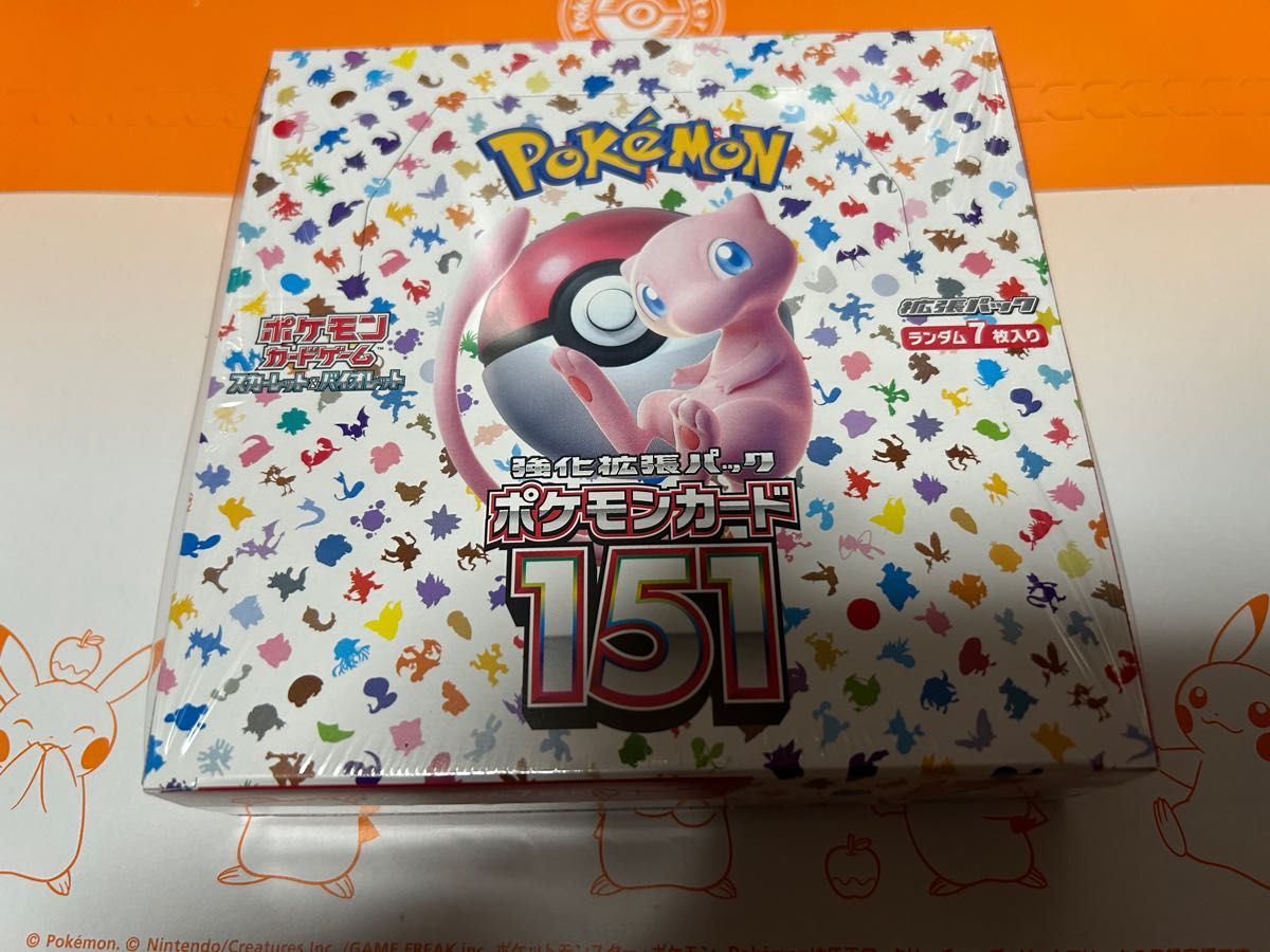 ポケモンカード151 1box 新品未開封 シュリンク付き｜Yahoo!フリマ（旧