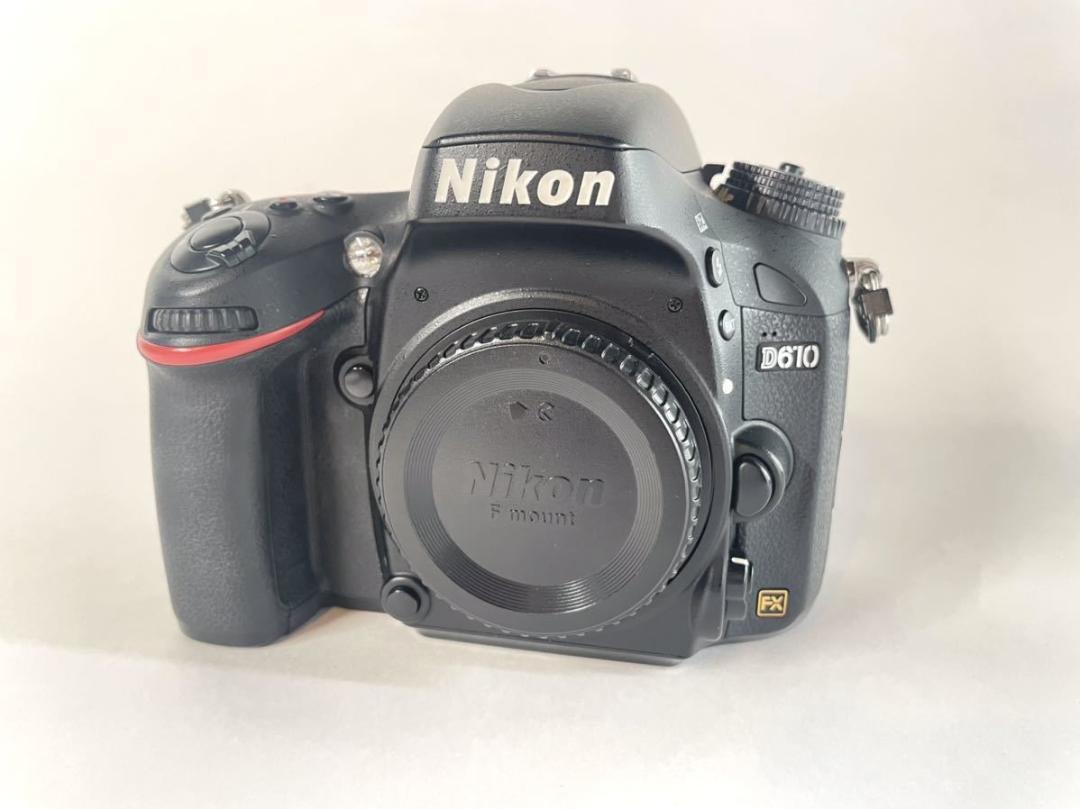 沸騰ブラドン ニコン NIKON D610 電池・充電器付2 動作確認済み 一眼