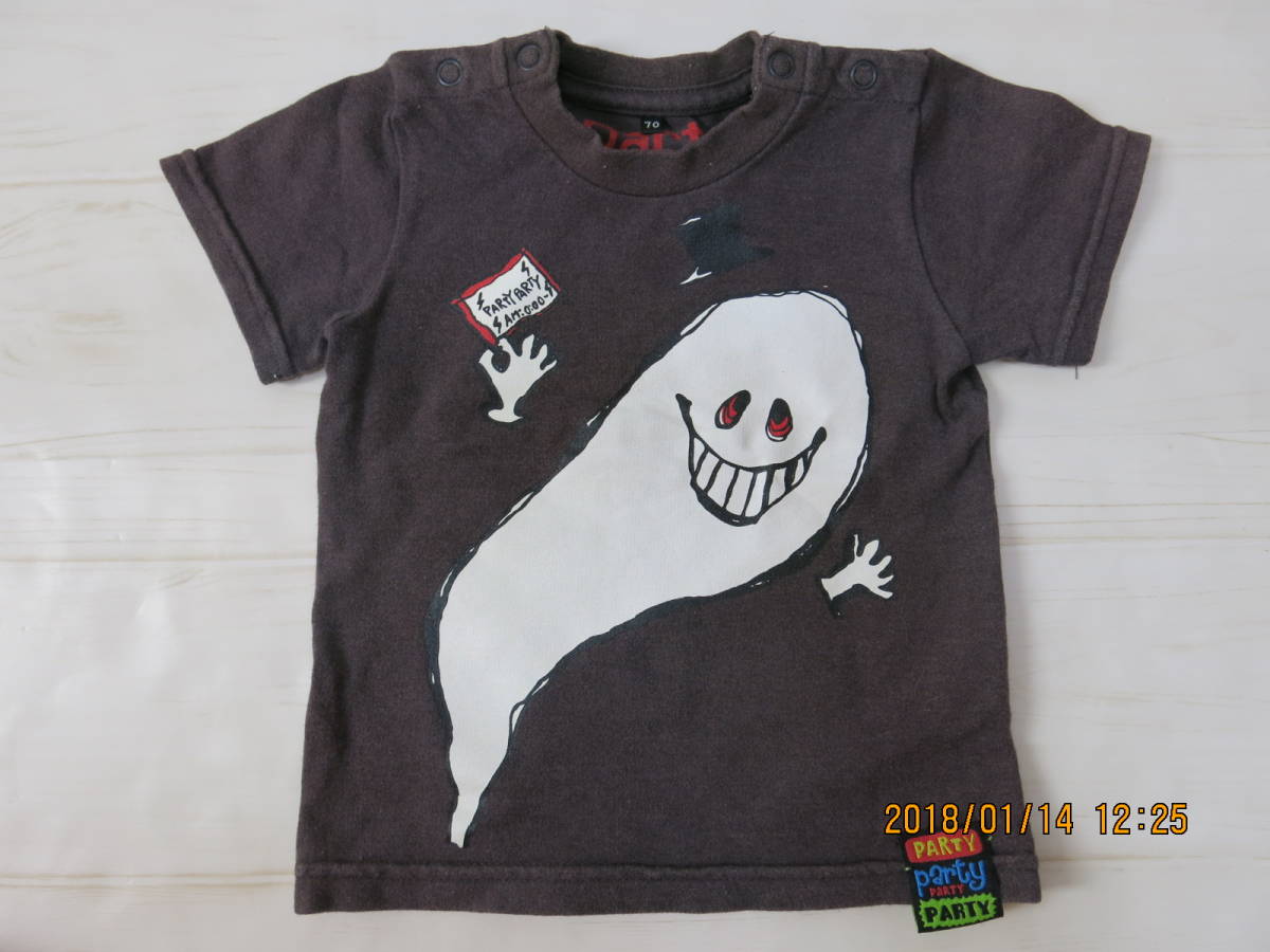  party party [70] ghost. short sleeves T-shirt * man 