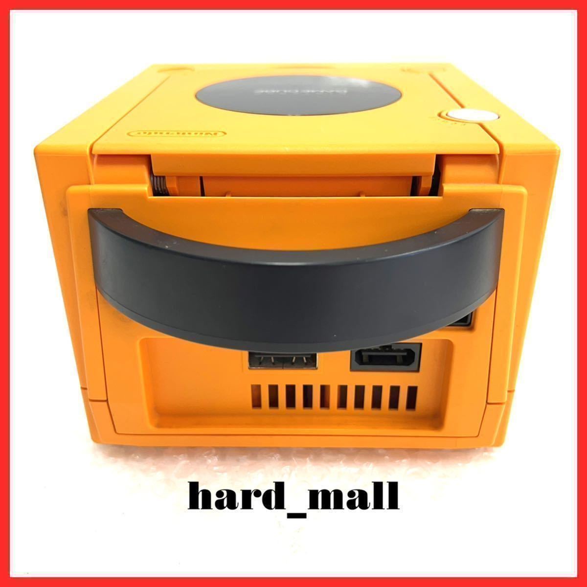 【美品】Nintendo GC ゲームキューブ DOL-001 / DOL-002 / SHVC-008 一式 セット 本体 / AVケーブル / 電源ケーブル 任天堂 オレンジ_画像5
