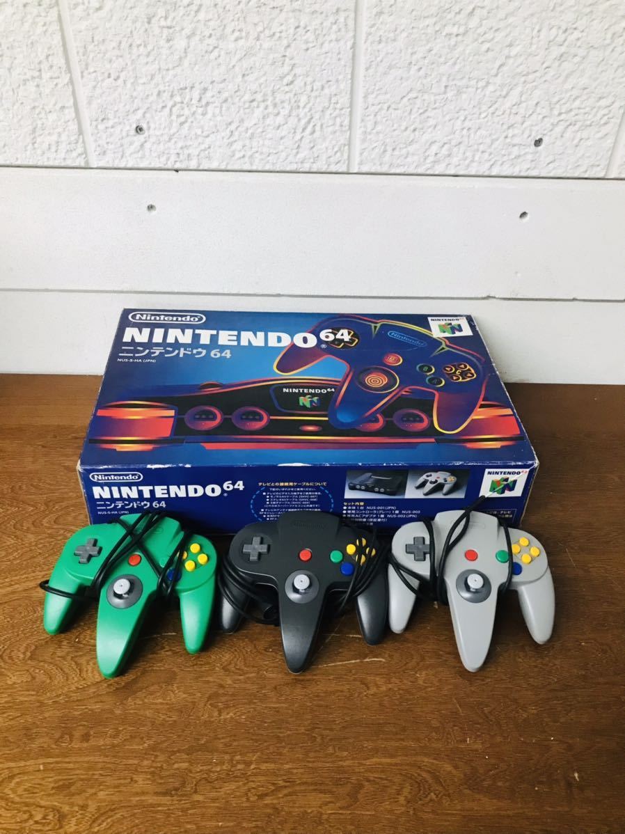 ☆NINTENDO64 任天堂 Nintendo ニンテンドー64 任天堂64 箱付き