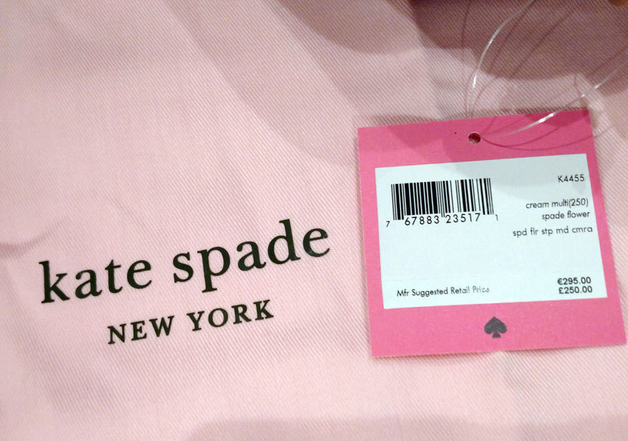 未使用 KATE SPADE スペードフラワージャカード ショルダーバッグ_画像5