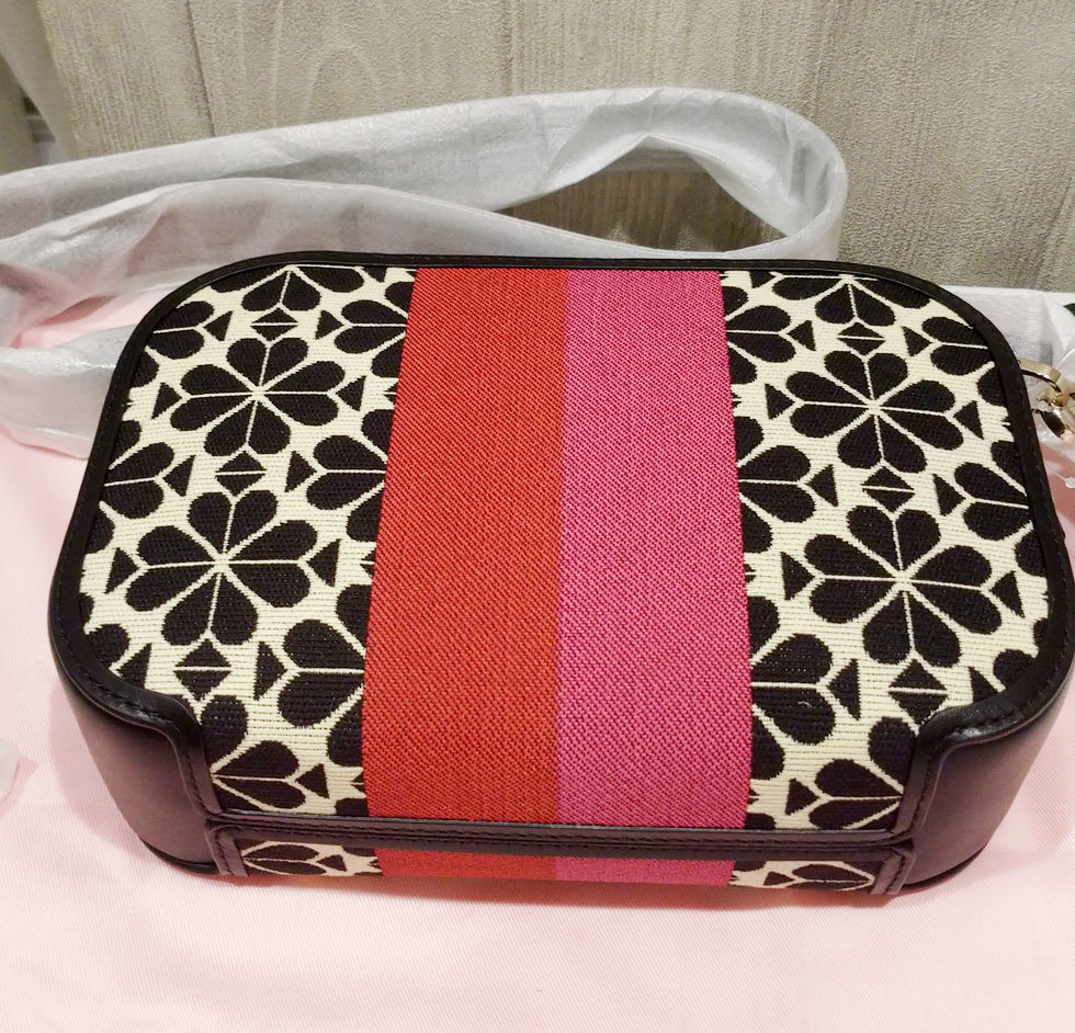 未使用 KATE SPADE スペードフラワージャカード ショルダーバッグ_画像4