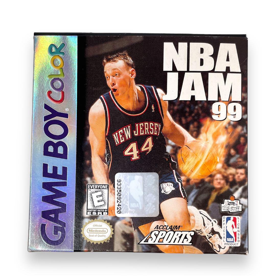 激レア 海外 ゲームボーイカラー NBA JAM 99 ソフト NBAジャム