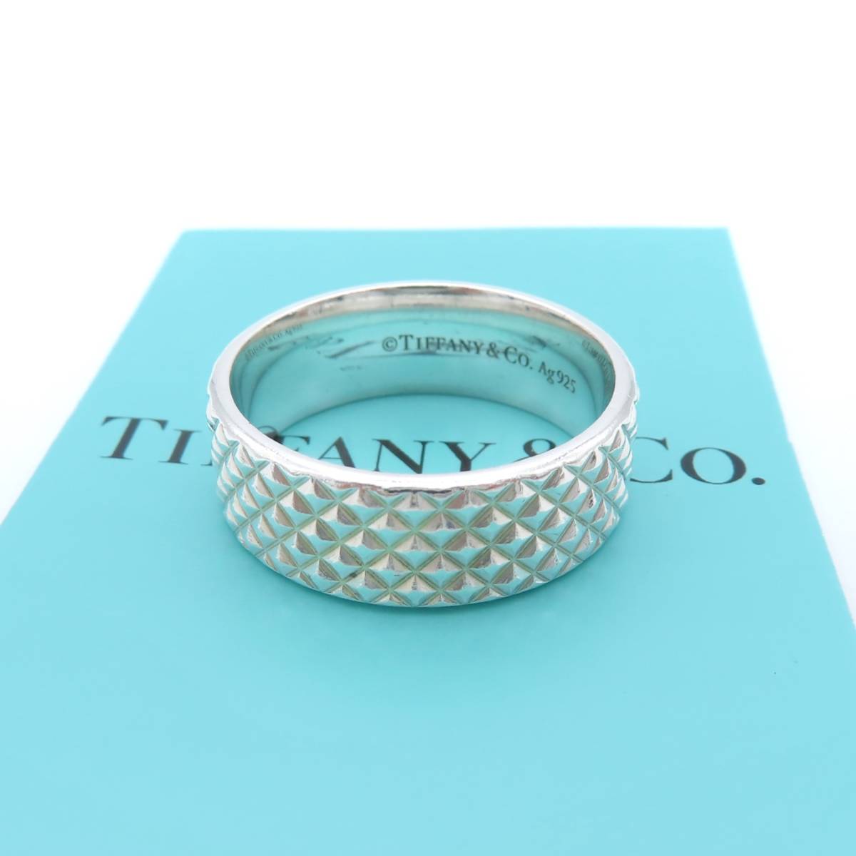 送料無料】 極希少 美品 Tiffany&Co. ティファニー スタッズ メンズ