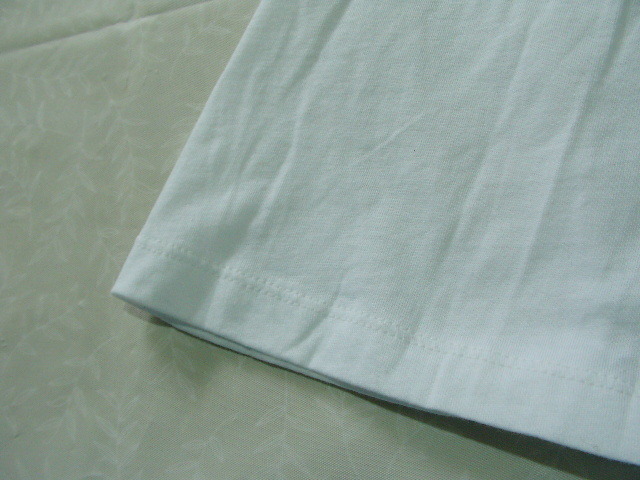 ssy6826 Lei Palm HAWAII 半袖 Tシャツ ホワイト ■ フロント 刺繍 ■ クルーネック 薄手 コットン100 大きいサイズ XL_画像9
