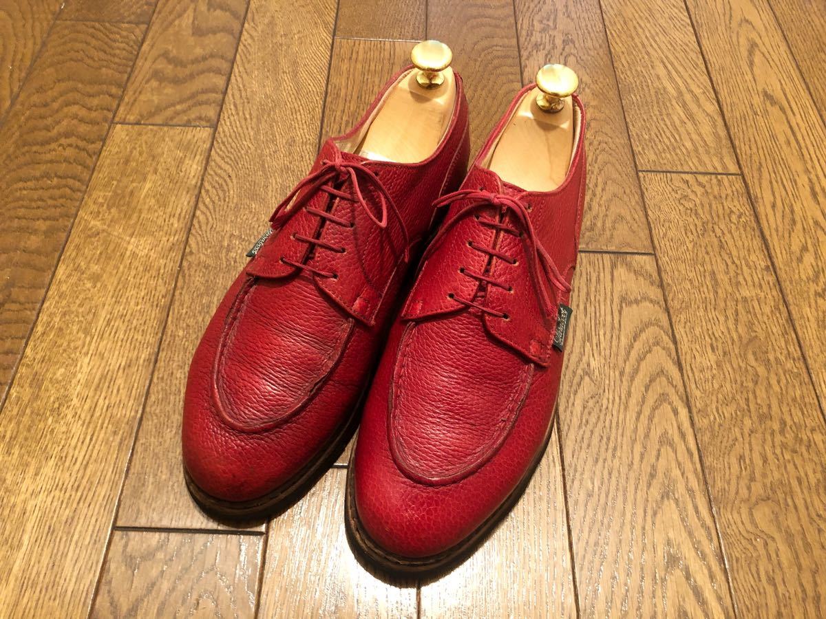 激レア97年製デカタグヴィンテージ☆Paraboot CHAMBORD サイズ6 シャンボード ミカエル シャンボード ランス_画像2