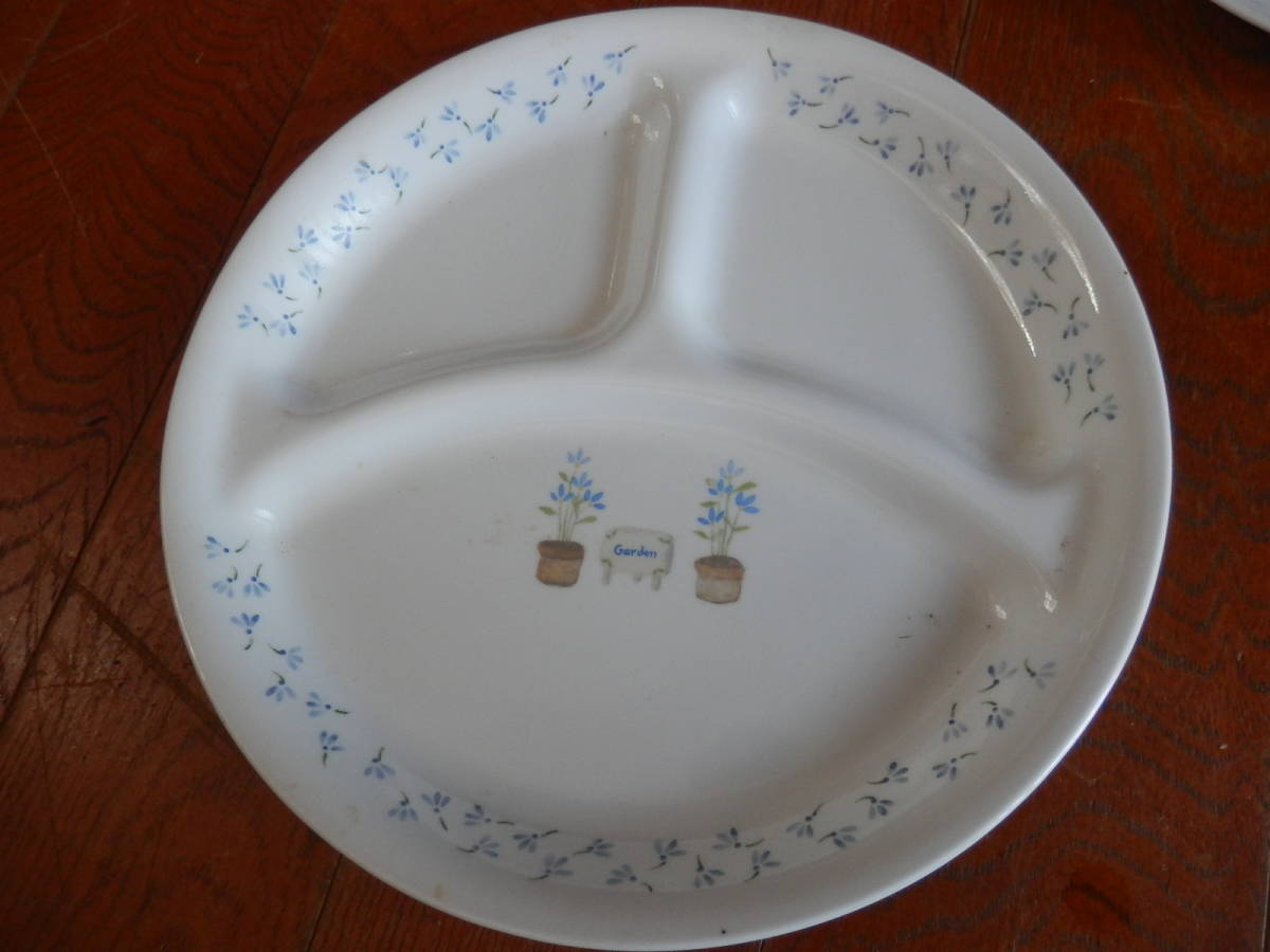 ランチプレート CORELLE コレール century 皿 絵皿 アメリカ製　2枚セット*0823_画像4