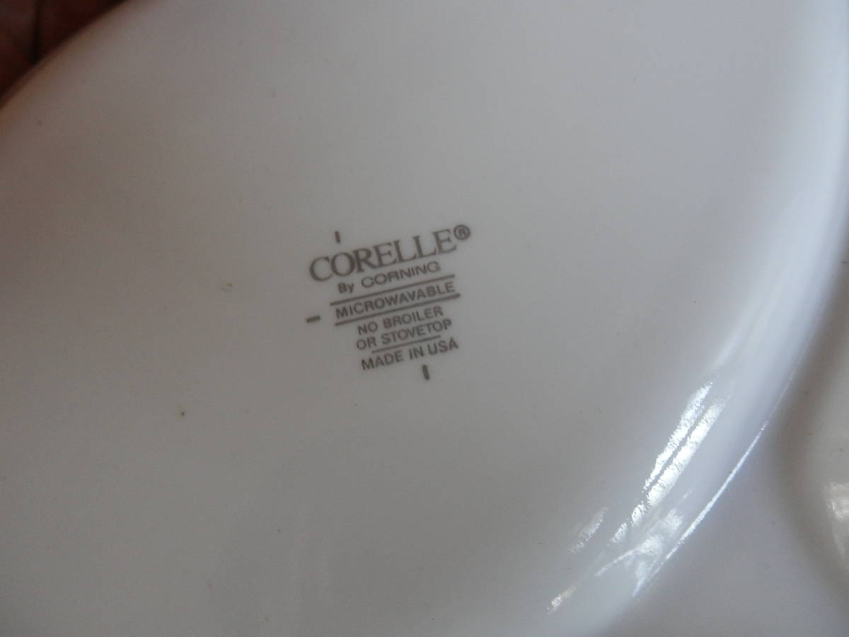 ランチプレート CORELLE コレール century 皿 絵皿 アメリカ製　2枚セット*0823_画像3