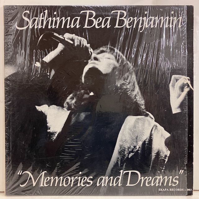 ●即決VOCAL LP Sathima Bea Benjamin / Memories and Dreams Ek003 jv4818 米オリジナル サティマ・ビー・ベンジャミン