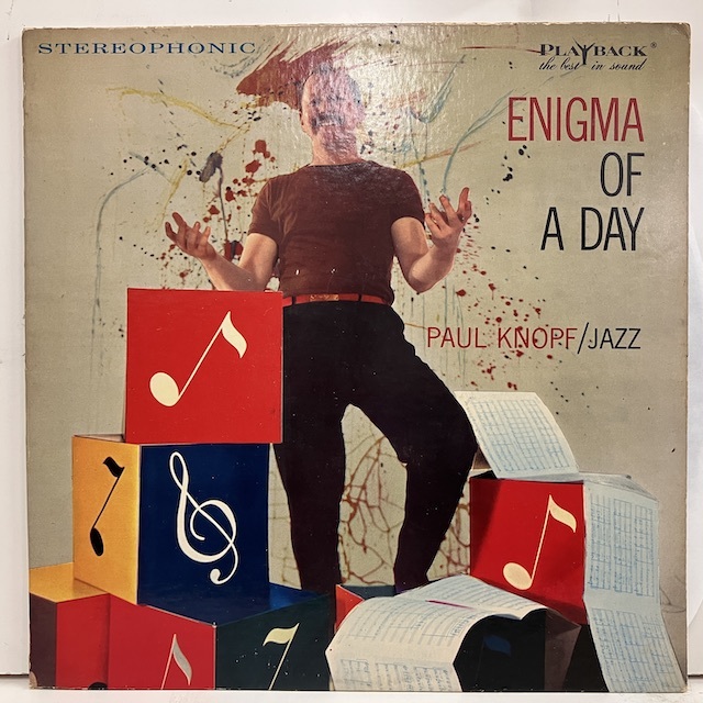 ●即決LP Paul Knopf Trio / Enigma of a Day Plp501st j37790 米オリジナル、Dg Stereo ポール・ノップ_画像1