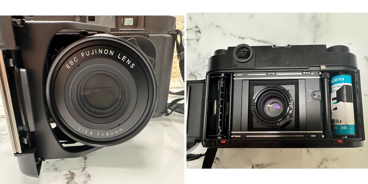 フジフィルム FUJIFILM GF670 Professional 6x6 6x7 蛇腹中判カメラ