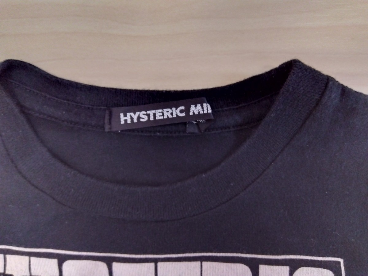 HYSTERIC MINI ヒステリックミニ 　半袖Tシャツ　サイズ100 　ヒスミニ　子供用　日本製　ブラック_画像3