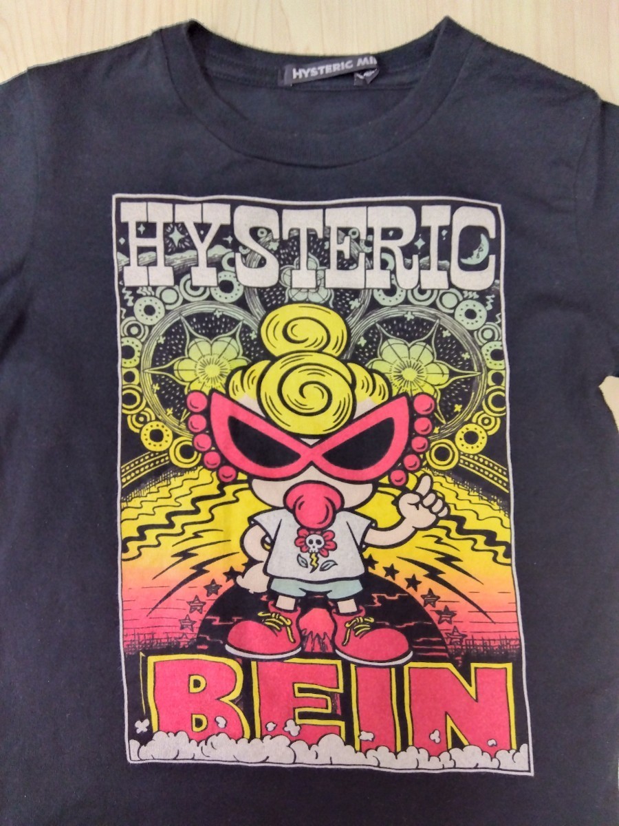 HYSTERIC MINI ヒステリックミニ 　半袖Tシャツ　サイズ100 　ヒスミニ　子供用　日本製　ブラック_画像1