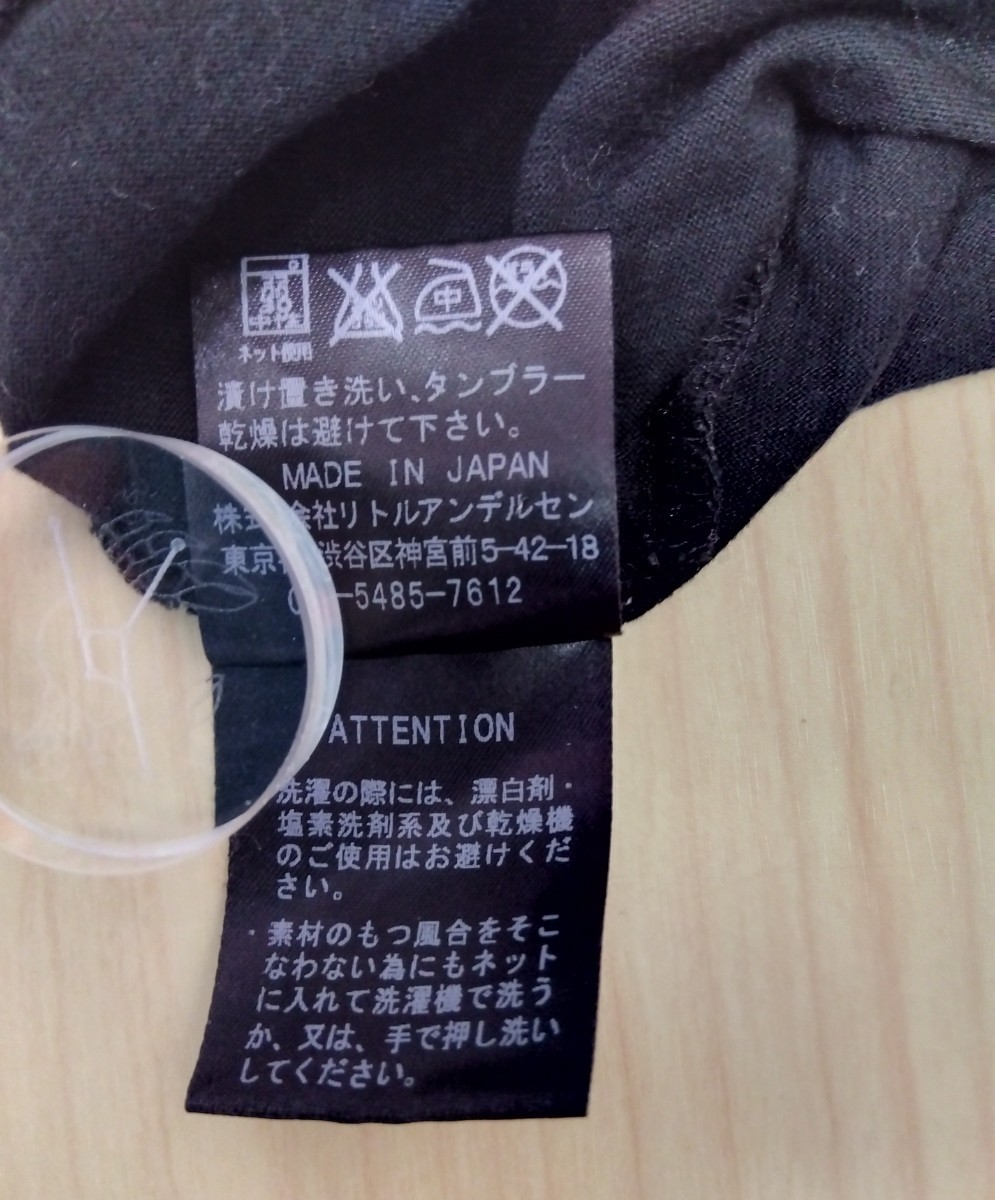 HYSTERIC MINI ヒステリックミニ 　半袖Tシャツ　サイズ100 　ヒスミニ　子供用　日本製　ブラック_画像10
