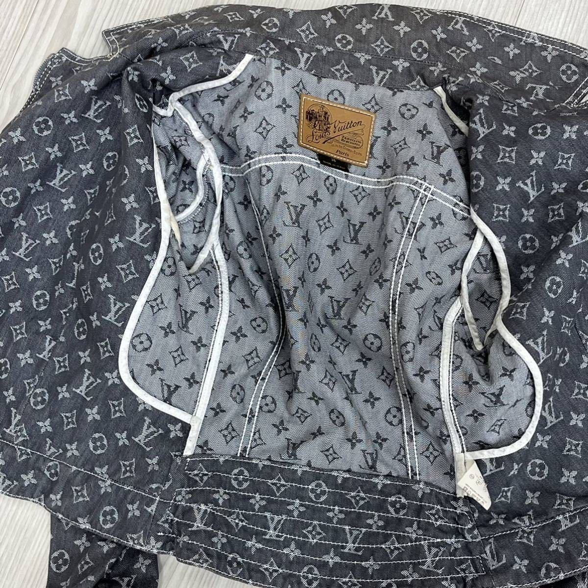 高級 LOUIS VUITTON ルイヴィトン 07SS モノグラムデニム 高級 LOUIS VUITTON ルイヴィトン 07SS モノグラムデニム