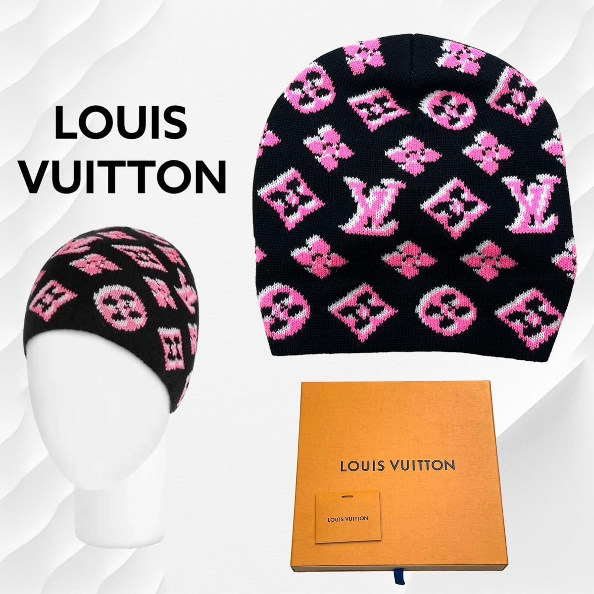 高級 箱付き LOUIS VUITTON ルイヴィトン ボネ・3D モノグラム 高級 箱付き LOUIS VUITTON ルイヴィトン ボネ・3D モノグラム