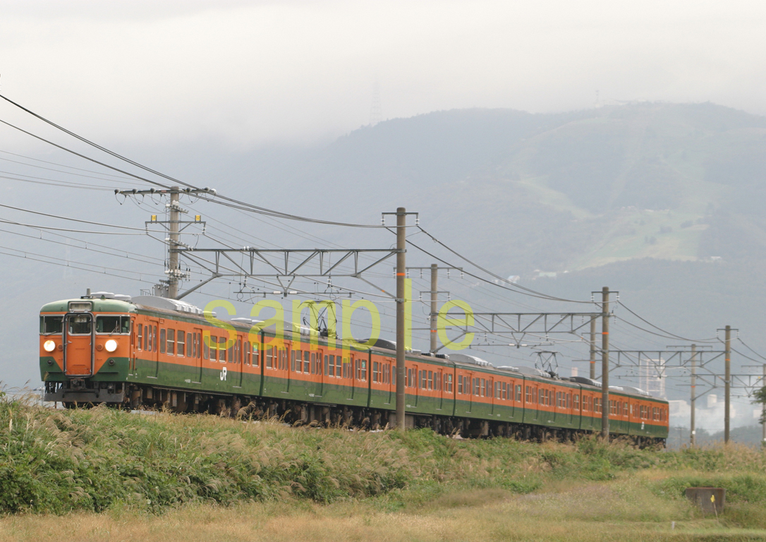 ☆90～00年代鉄道10jpgCD[113系網干車4・7連(東海道本線近江長岡～醒ヶ井～米原)]☆_DP20965