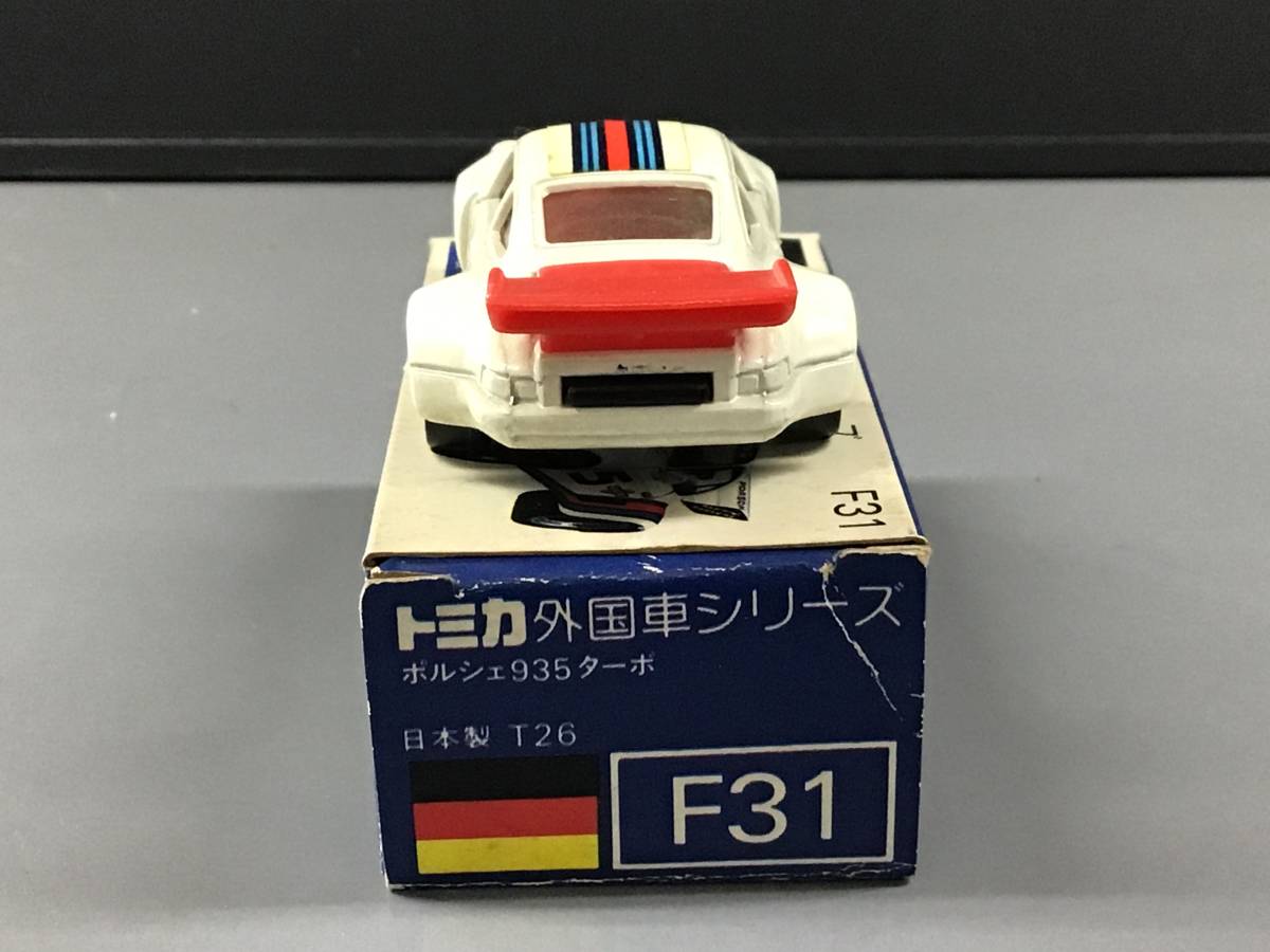 トミカ F31 青箱 箱付 ポルシェ 935 ターボ 日本製｜代購幫