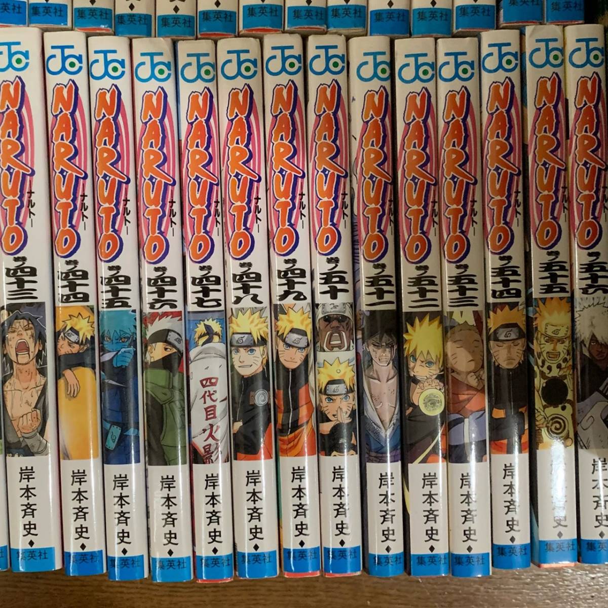 NARUTO 漫画 一巻～五十六巻 秘伝絵巻アニメーションBOOK 秘伝の書キャラクターデータBOOK 劇場版コミック まとめ売りの画像5