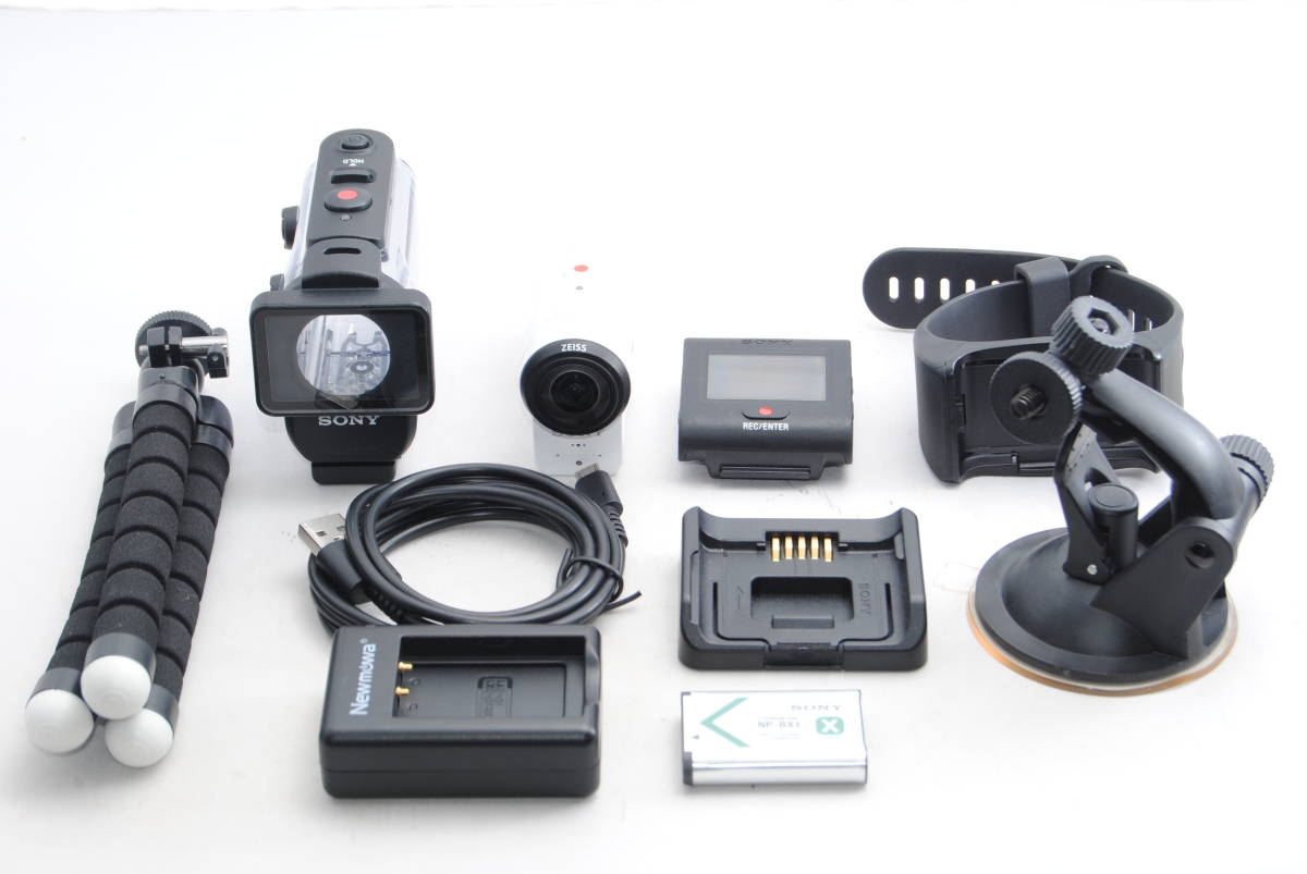 ソニー ウエアラブルカメラ アクションカム 4K+空間光学ブレ補正搭載モデル(FDR-X3000R)