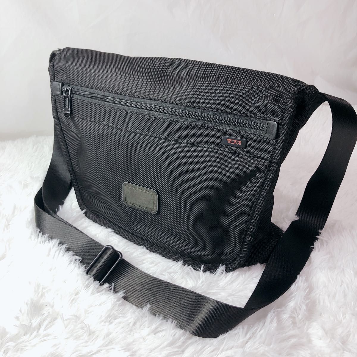 美品)Tumi トゥミ ショルダーバッグ ビジネスバッグ メンズ ブラック