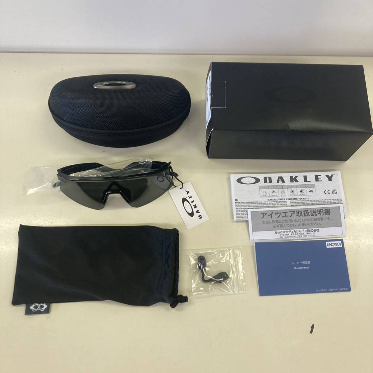 新品 正規品 OAKLEY HYDRA Black Ink Prizm Black サングラス オークリー ハイドラ ブラック インク プリズム ブラック ミラー OO9229-0137_画像7