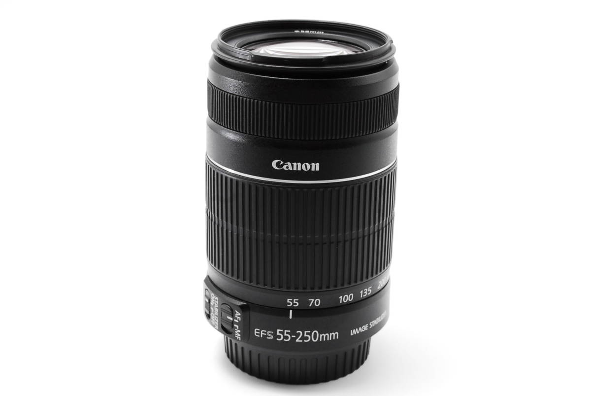 極上美品！！＞ Canon キヤノン望遠ズームレンズEF-S 55-250mm F4-5.6