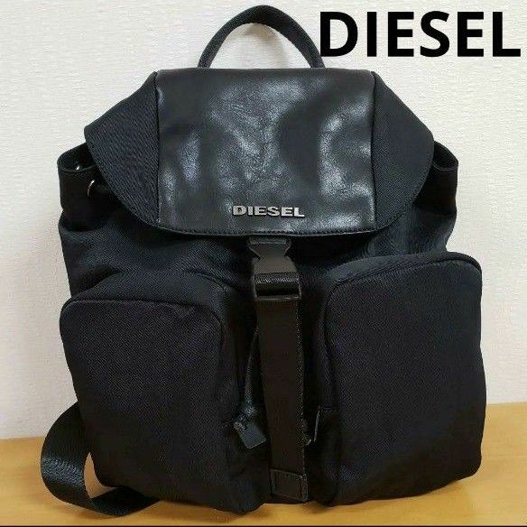 新品】DIESEL ディーゼル レディース フラップトップナイロンリュック