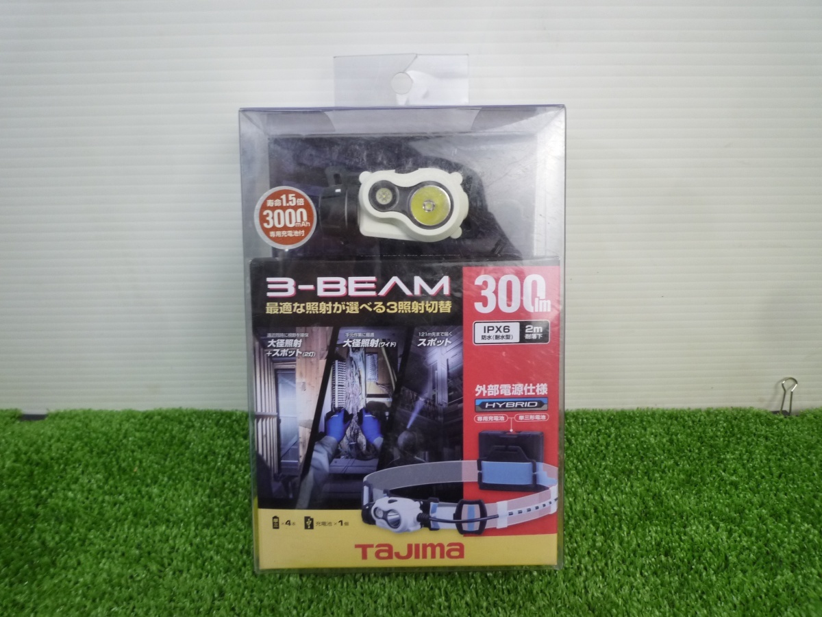 未使用品【 タジマ / Tajima 】 LE-E301-W ペタ LEDヘッドライト 2247 ※長期保管品