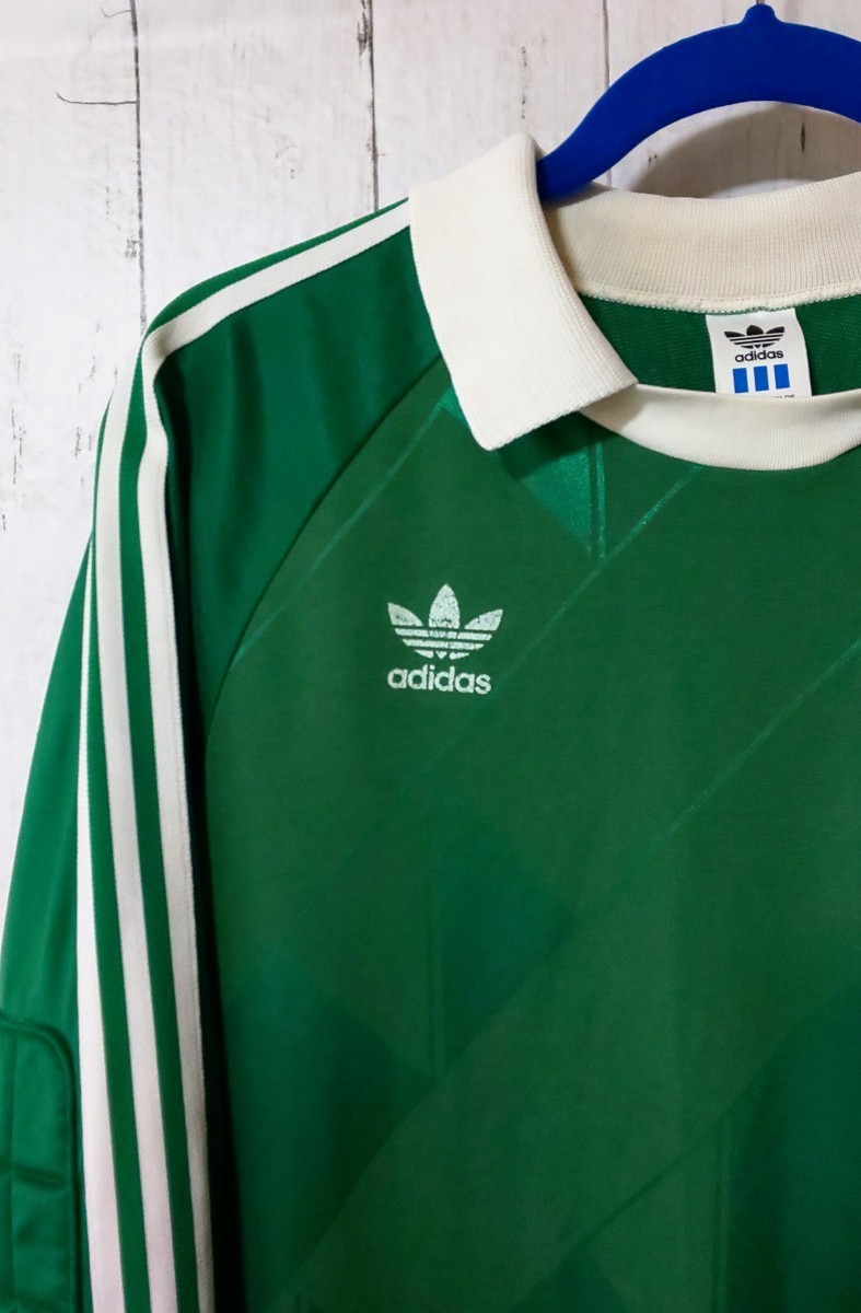 [ редкий товар ограничен ]adidas Adidas голкипер GK форма 80\'s Vintage to зеркальный . il Youth JFAyata стекло лед брать .