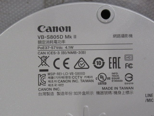 Ω новый A 0129! гарантия иметь Canon[VB-S805D MkⅡ] Canon сеть камера работа / первый период .OK* праздник 10000! сделка прорыв!!