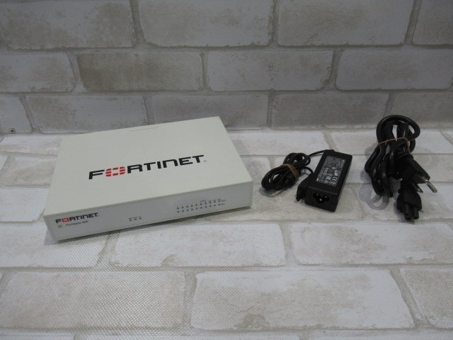 完璧 保証有 0015♪ 新DK Ω Fortinet【FG-60F】FortiGate-60F 領収書