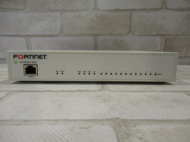 Ω 新DK 0037♪ Fortinet【FG-80E】FortiGate-80E UTM FW:v6.0.4 Ω 新DK 0037♪ Fortinet【FG-80E】FortiGate-80E UTM FW:v6.0.4