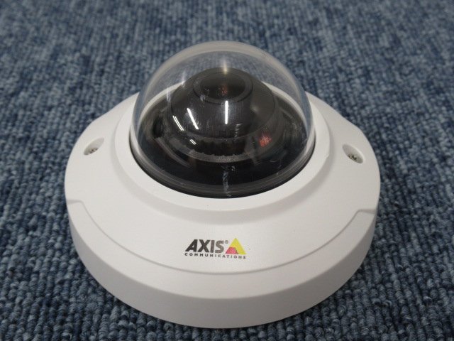 Ω 新A 0156♪ 保証有 AXIS【M3044-V】アクシス ネットワークカメラ PoE給電 初期化済み