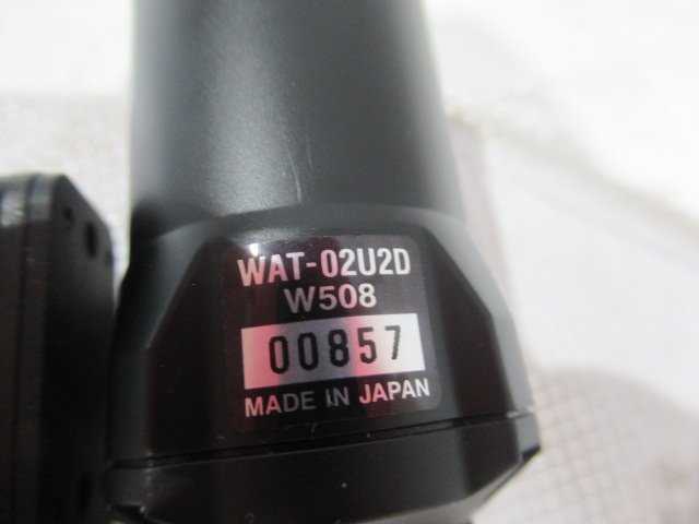 Ω 新B 0024ｍ 保証有 Watec【WAT-02U2D】2台セット カラーカメラ USB2.0 防滴 フルHD・祝10000!取引突破!!_画像7