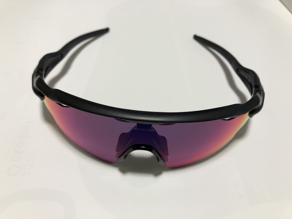 魅了 スポーツサングラス OAKLEY rader プリズムレンズ ミラーレンズ