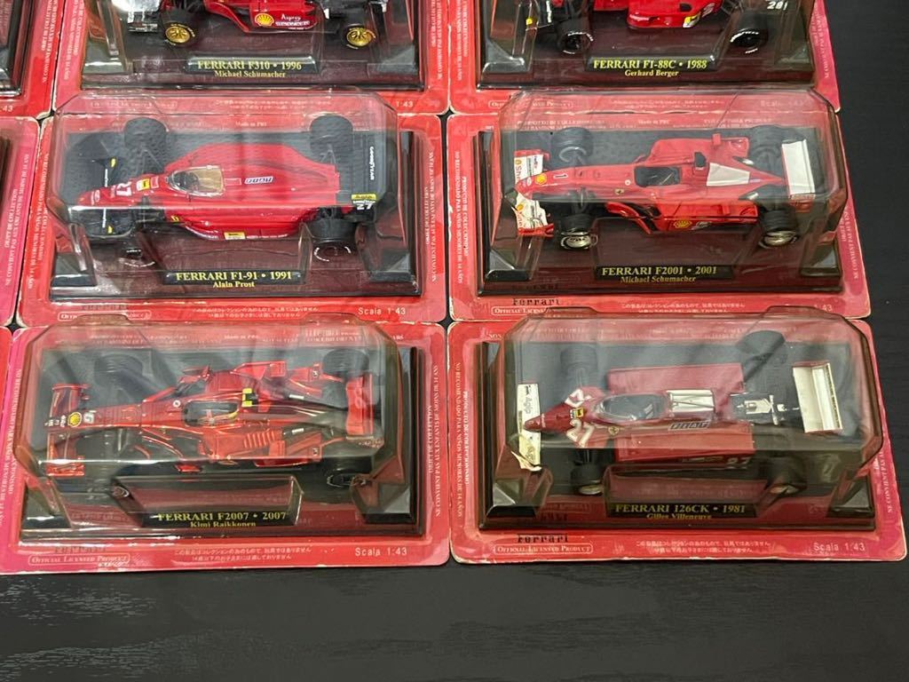 アシェット フェラーリ 1:43ミニカー FERRARI 24台セット-