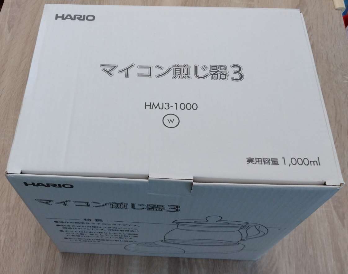 安価 ワタナベ HARIO(ハリオ) マイコン煎じ器3 HMJ3-1000W | artfive.co.jp