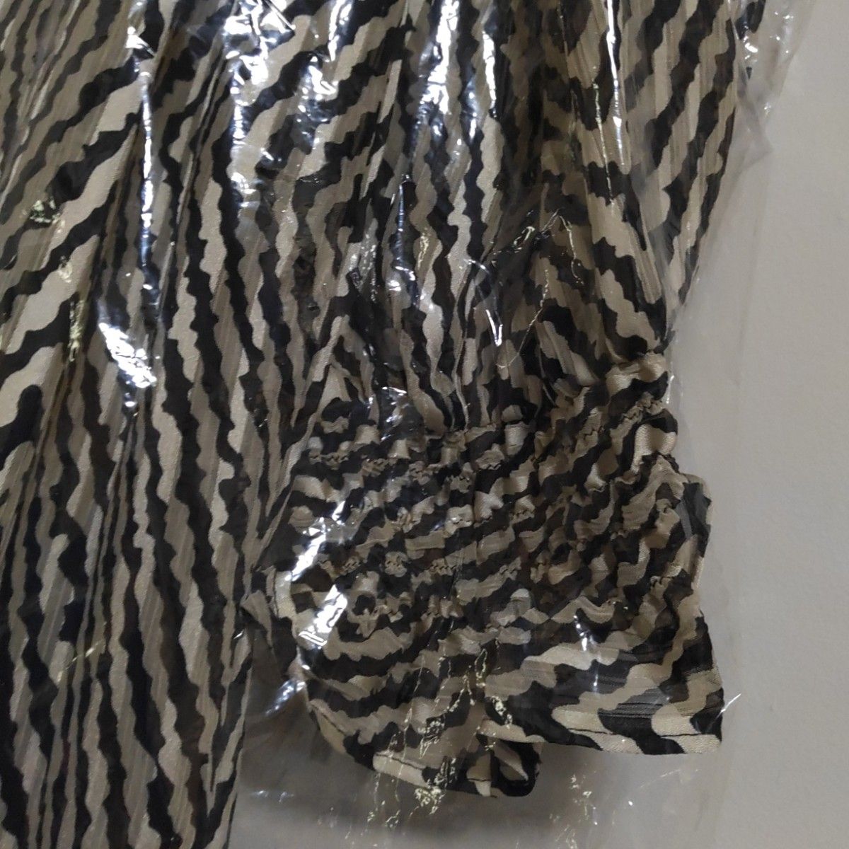 ワンピース  ロングワンピース  フォーマル  ドレス  日本製  ベージュ  長袖 新品  未使用  スコットクラブ  ヤマダヤ
