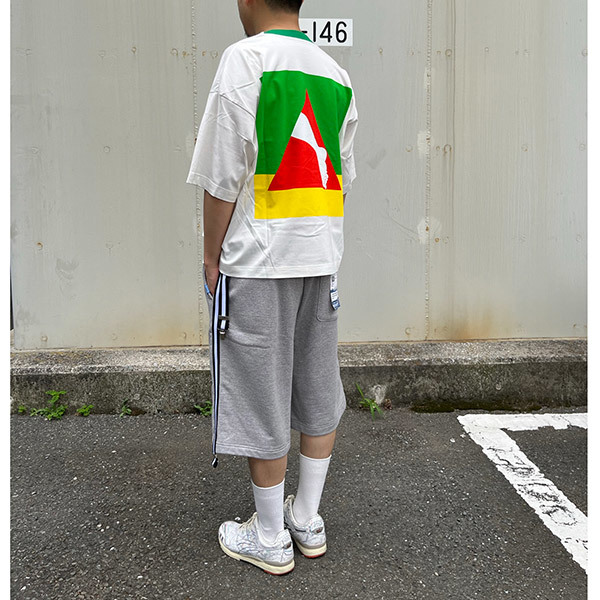 メンズ【新品】ISSEY MIYAKE x 田中一光 Tシャツ 白黒 2トップス