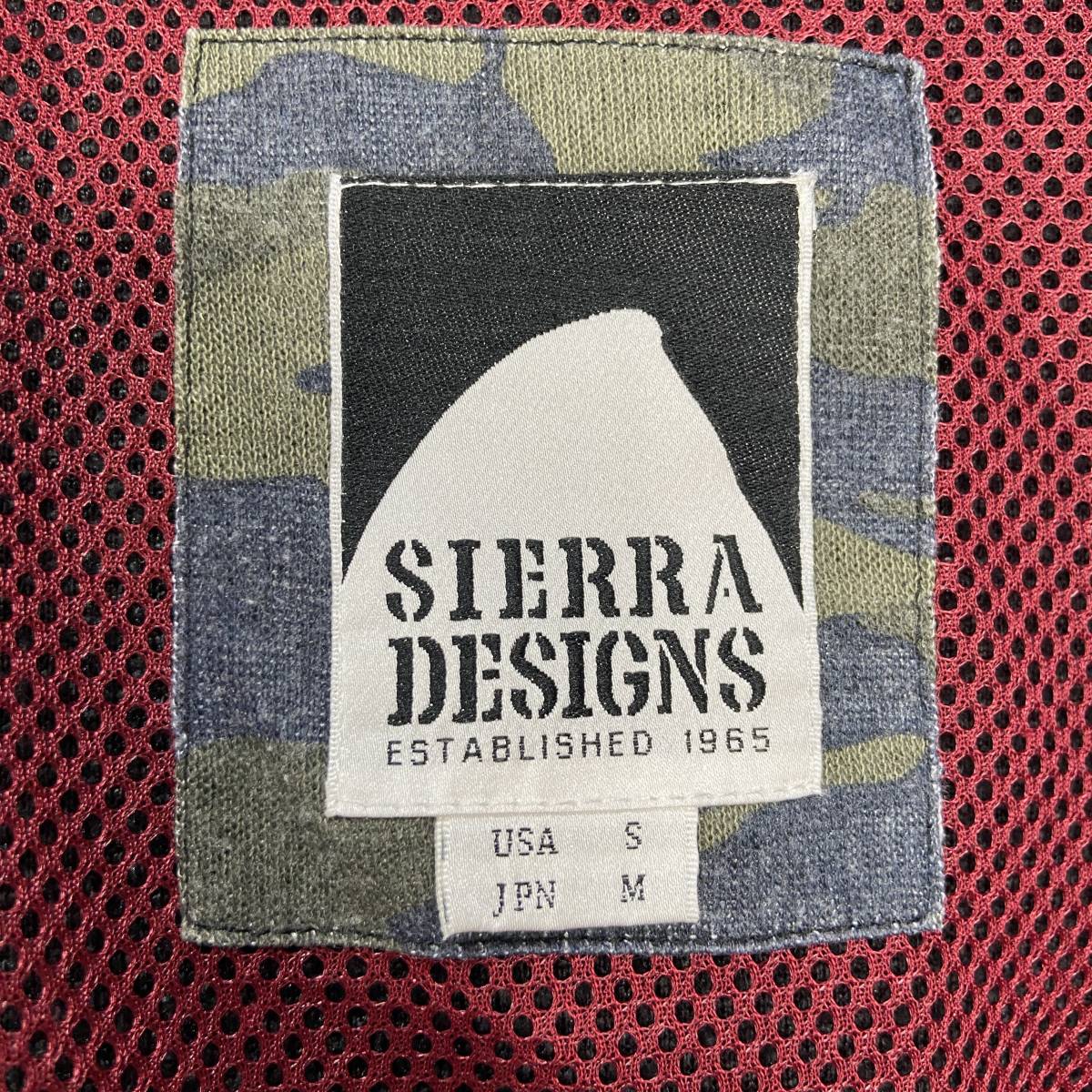  free shipping *SIERRADESIGNS* Sierra Design * boa fleece jacket * hand warmer * camouflage pattern * black *M*G23