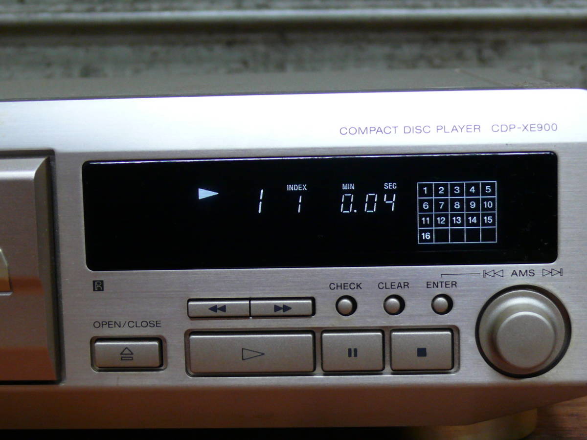 索尼CDP-XE 900 CD卡座CD播放器 原文:SONY CDP-XE900 CDデッキ CDプレーヤー