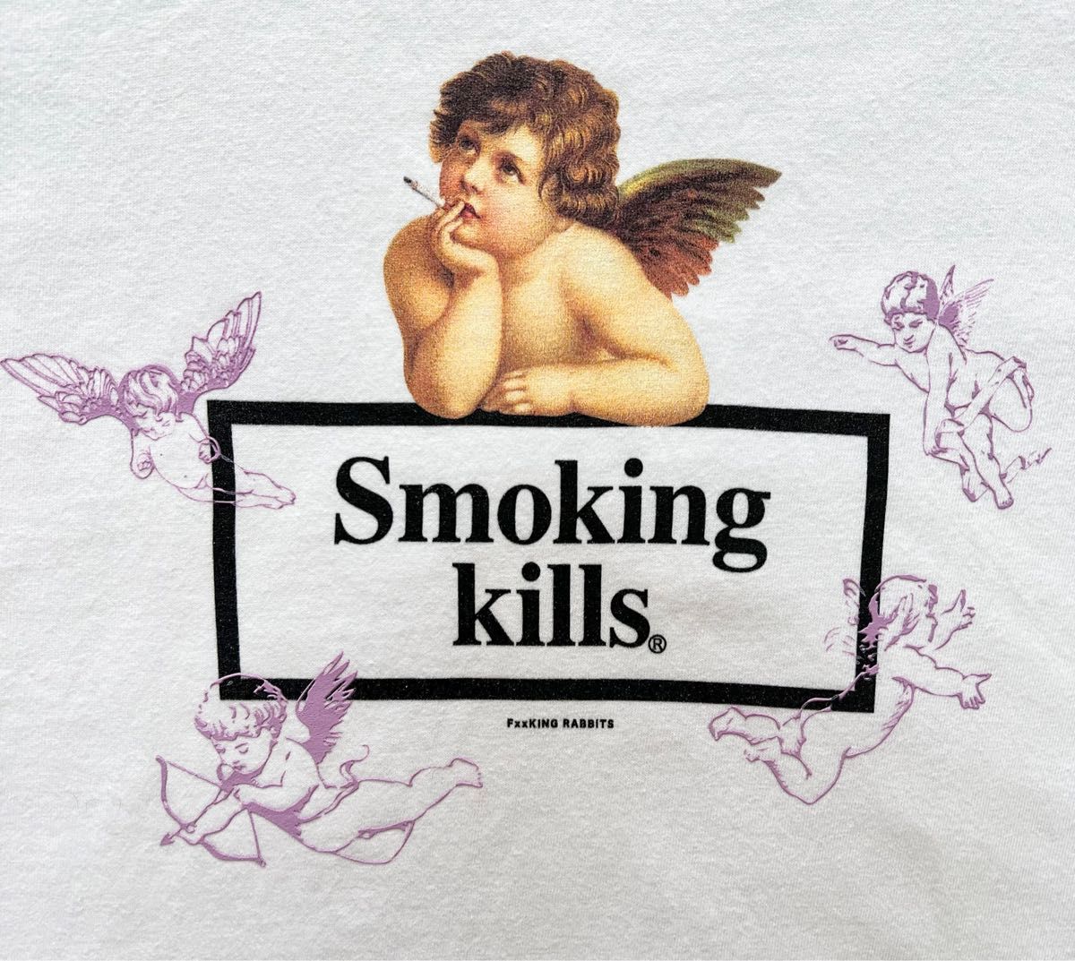 美品　FR2 Smoking kills angel Tシャツ　Mサイズ