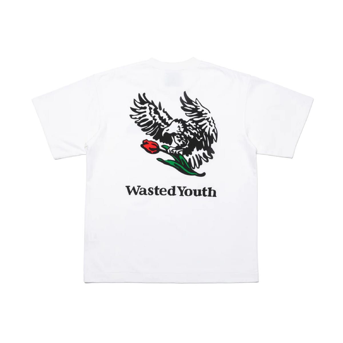 Wasted Youth T-SHIRT #6 XL 鷹 鳥 チューリップ tee ガールズドントクライ