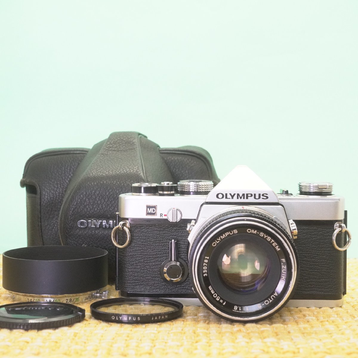 本命ギフト 完動品◎オリンパスOM-1 × 50mm F1.8 フィルムカメラ #821