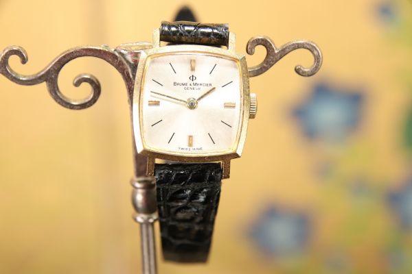 BA117 BAUME & MERCIER Baume&Mercier 18K наручные часы работа 