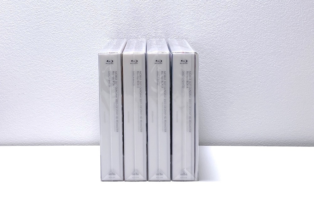 新品未開封品 機動戦士ガンダムSEED DESTINY HD REMASTER Blu-ray BOX