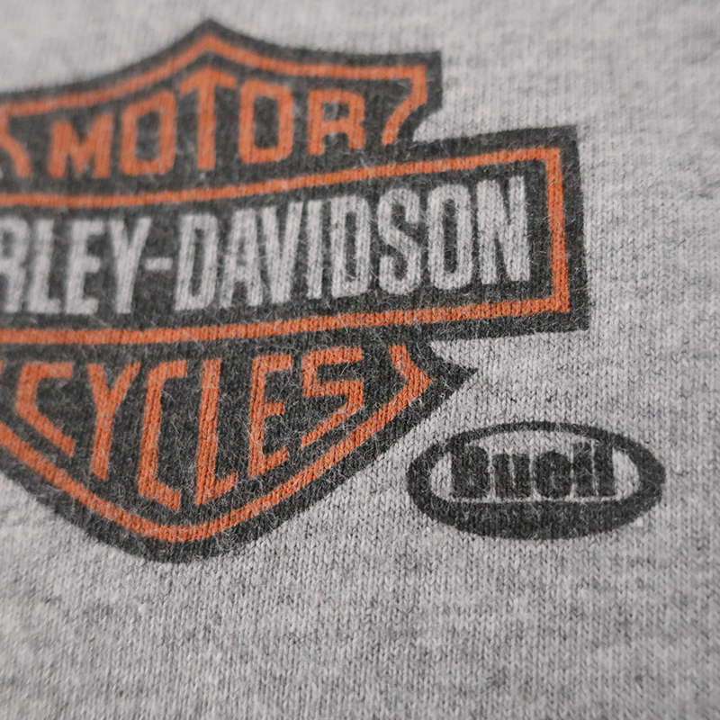 HARLEY-DAVIDSON 慈善団体AMBUCSコラボ Tシャツ Cowboy グレー(XXL)の画像8